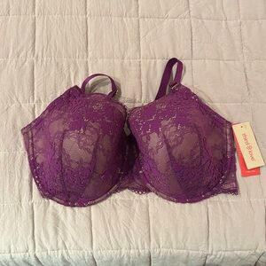 Third Love Purple Bra